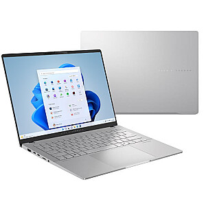 ASUS Vivobook S 14 OLED M5406UA-PP010W — R9-8945HS | 14 дюймов | 2880x1800 | 32 ГБ | 1 ТБ | Win11H | Серебристый | AI