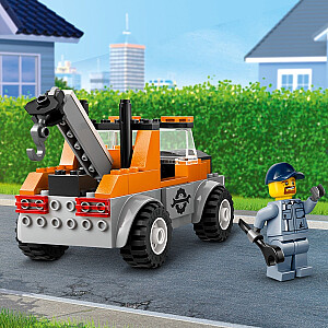 Lego City Konstruktors Great Vehicles Vilcējauto un sporta auto remonts 101 gb. 4+ 60435