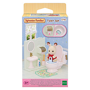 SYLVANIAN FAMILIES Rotaļu komplekts TUALETE