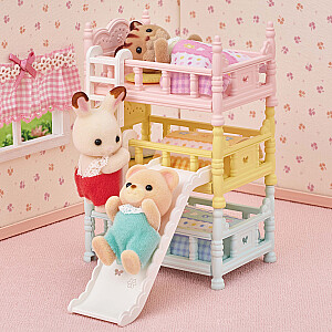 SYLVANIAN FAMILIES Rotaļu komplekts Daudzstāvu gultas