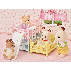 SYLVANIAN FAMILIES Rotaļu komplekts Daudzstāvu gultas