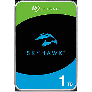 Серверный диск Seagate SkyHawk 1 ТБ, 3,5 дюйма, SATA III (6 Гбит/с) (ST1000VX013)