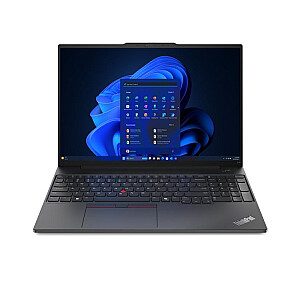 Ноутбук ThinkPad E16 G2 21M5001YPB W11Pro 7535HS/16 ГБ/512 ГБ/AMD Radeon/16.0 WUXGA/черный/1 год поддержки Premier + 3 года ОС + компенсация выбросов CO2 