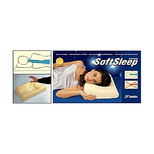 Ортопедическая подушка SoftSleep от болей в шее CONTOUR M