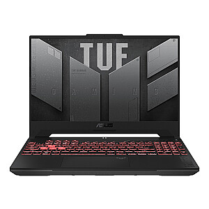 ASUS TUF Gaming A15 FA507UI-LP015W Ryzen 9 8945H 15,6&quot;FHD 144 Гц IPS-уровень 250 нит AG 16 ГБ DDR5 5600 SSD 1 ТБ GeForce RTX 4070 8 ГБ WLAN+BT LAN Cam 90 Вт·ч Win11 Mecha Gray