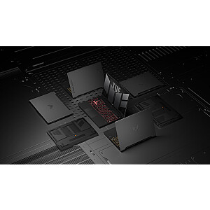 ASUS TUF Gaming A15 FA507UI-LP015W Ryzen 9 8945H 15,6"FHD 144 Гц IPS-уровень 250 нит AG 16 ГБ DDR5 5600 SSD 1 ТБ GeForce RTX 4070 8 ГБ WLAN+BT LAN Cam 90 Вт·ч Win11 Mecha Gray