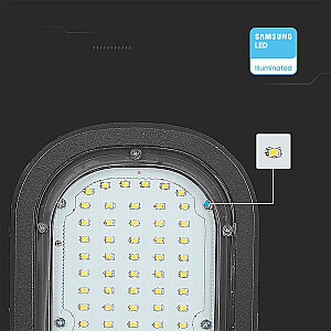 Садовый светильник V-TAC VT-857-G 12W LED IP65 3000K 875лм (артикул 217550) Серый