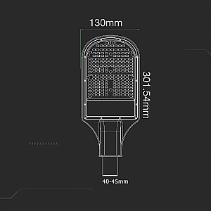 Садовый светильник V-TAC VT-857-G 12W LED IP65 3000K 875лм (артикул 217550) Серый