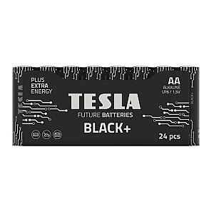 Щелочные батарейки TESLA AA BLACK+ [10X72]