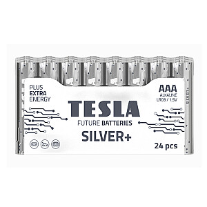 BATERIA TESLA SILVER+ AAA LR3 /10 old