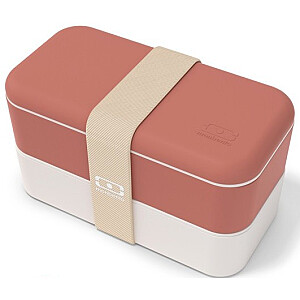 Monbento Bento Original Terracotta Recycled белый и оранжевый