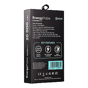 OBAL:ME EnergyPulse Powerbank 20000mAh 22.5W Black