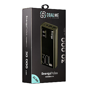 OBAL:ME EnergyPulse Powerbank 30000mAh 22.5W Black