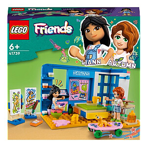 Lego Friends конструктор Комната Лиэнн 204 шт. 6+ 41739