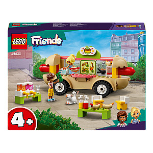 Lego Friends Konstruktors Hotdogu Pārtikas Busiņ&scaron; 100 gb. 4+ 42633