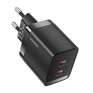 Toocki 2C GaN Lādētājs 40W / 2xUSB-C