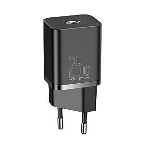 Lādētājs Baseus Super Si Quick Charger 1C 25W (melns)