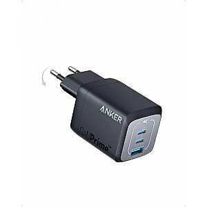 Ładowarka sieciowa Prime 735 67W 2xUSB-C 1xUSB-A Czarna 