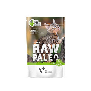 RAW PALEO Kitten Cat Brieža gaļa - mitrā barība kaķēniem - 100 g