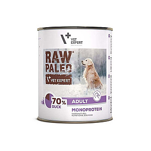 RAW PALEO Adult Monoprotein Duck - mitrā suņu barība - 800 g