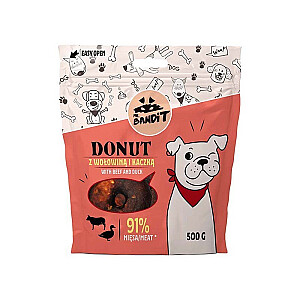 MR. BANDĪTU DONUTS ar liellopa gaļu - cienasts suņiem - 500 g