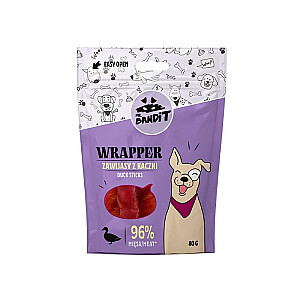 MR. BANDIT WRAPPER Duck Wrap - kārums suņiem - 80 g