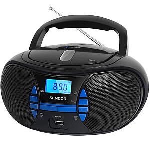 Sencor SPT 2700BK CD/BT/MP3/USB/AUX Boombox 