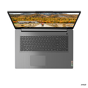 Lenovo IdeaPad 3 17ALC6 | Arctic Grey | 17.3 " | IPS | FHD | 1920 x 1080 pixels | Anti-glare | AMD Ryzen 5 | 5500U | 8 GB | SO-DIMM DDR4 | SSD 512 GB | AMD Radeon Graphics | Windows 11 Home | 802.11ax | Bluetooth version 5.2 | Keyboard language Nord