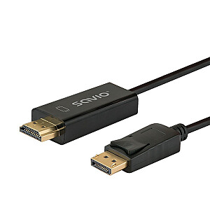 Кабель Display Port to HDMI 1,5м, CL-183