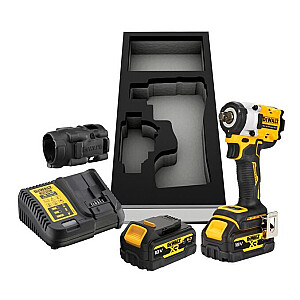 DEWALT 1/2" 18V 406Nm 2x5.0AH STAMPED TRIECAN HERO RATIŅA Gredzenam DCF921P2G