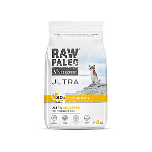 VetExpert Raw Paleo Ultra Turkey Mini для взрослых 8 кг