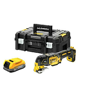 МУЛЬТИ-ИНСТРУМЕНТ DEWALT 18 В 1x1,7 Ач POWERSTACK DCS356E1T