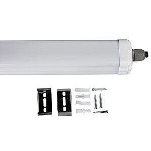 Hermetic luminaire LED V-TAC G-SERIES VT-1574 150cm 48W 120Lm/W 4000K 5760lm (SKU 216287) White