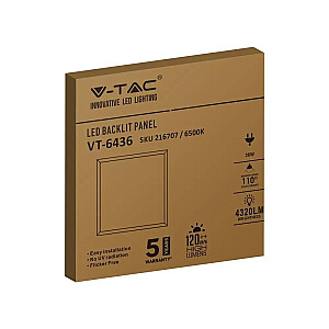 Садовый светильник V-TAC VT-857-G 12W LED IP65 3000K 875лм (артикул 217550) Серый