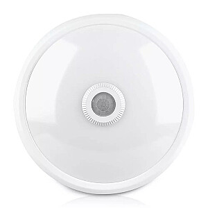 Plafond V-TAC VT-13 12W LED SAMSUNG CHIP IP20 motion detector 4000K 900lm (SKU 21808) White