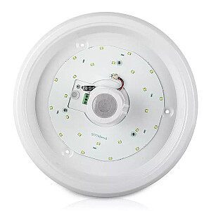 Plafond V-TAC VT-13 12W LED SAMSUNG CHIP IP20 motion detector 4000K 900lm (SKU 21808) White