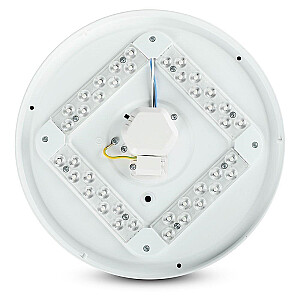 Plafond V-TAC VT-8424 milky 24W LED IP20 CCT fi.350 3000-6400K 2600lm (SKU 217607) White