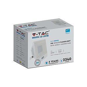 Садовый светильник V-TAC VT-857-G 12W LED IP65 3000K 875лм (артикул 217550) Серый