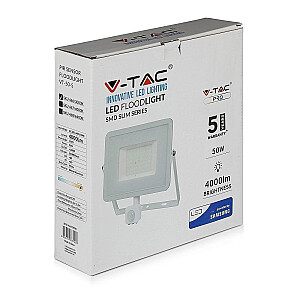 Садовый светильник V-TAC VT-857-G 12W LED IP65 3000K 875лм (артикул 217550) Серый