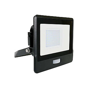 LED projector V-TAC VT-138S 30W SAMSUNG CHIP Motion sensor 3000K 2340lm (SKU 20262) Black