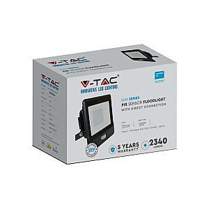 Садовый светильник V-TAC VT-857-G 12W LED IP65 3000K 875лм (артикул 217550) Серый