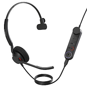 Jabra Engage 50 II Link, гарнитура (черный, моно, USB-A, MS)