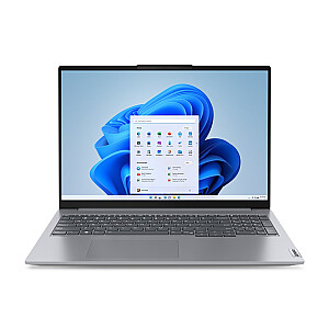 Klēpjdators ThinkBook 16 G6 21KH0078PB W11Pro i3-1315U/8GB/512GB/INT/16.0 WUXGA/Arctic Gray/3YRS OS + CO2 kompensācija