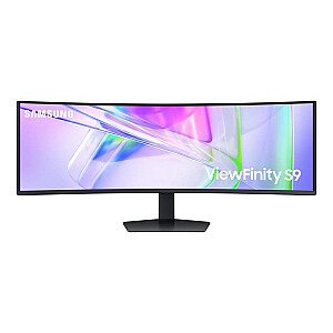 49 collu monitors LS49C950UAUXEN VA 5120x1440 DQHD 32:9 2xHDMI 1xUSB-C (90W) 1xDP 3xUSB 3.0 LAN (RJ45) IR 4 ms izliekti skaļruņi 3 gadi uz vietas