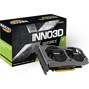 INNO3D GeForce GTX 1650 Twin X2 OC V3, 4096 МБ GDDR6