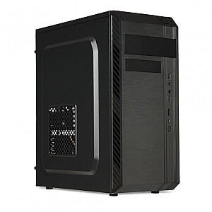 iBox VESTA S30 Midi ATX Tower melns