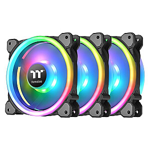 Вентилятор Ring Trio 14 LED RGB Plus TT Premium (3x140 мм, 500-1400 об/мин)