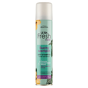 JOANNA Dry Shampoo Ultra Fresh Hair Shampoo Sausiem matiem ar tūlītēju atsvaidzinošu efektu 200ml