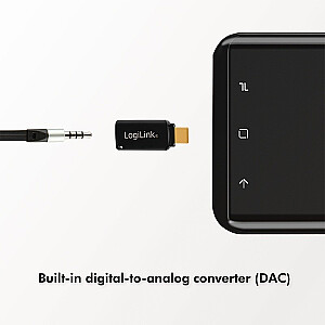 USB-C līdz 3,5 mm audio un mini ligzdas adapteris