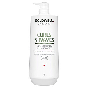 GOLDWELL Dualsenses Curls&amp;Waves šampūns matu mitrināšanai 1000ml